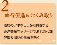 血行促進＆むくみ取り